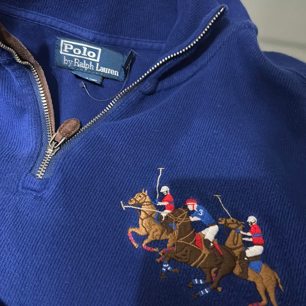 Ralph Lauren Polo Pullover (Blue)